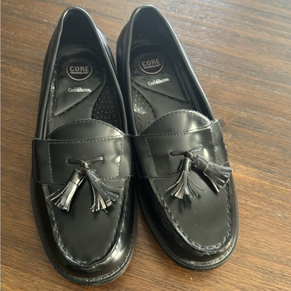 Croft & Barrow Leather Upper Oxford Dress Shoes Men’s 
Size 9.5
